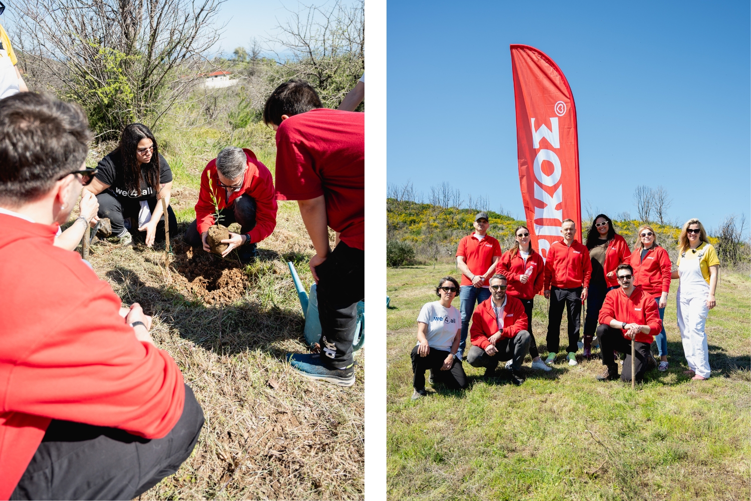 2.000 νέα δέντρα από το φυσικό μεταλλικό νερό ΒΙΚΟΣ σε Χίο και Βόρεια Εύβοια