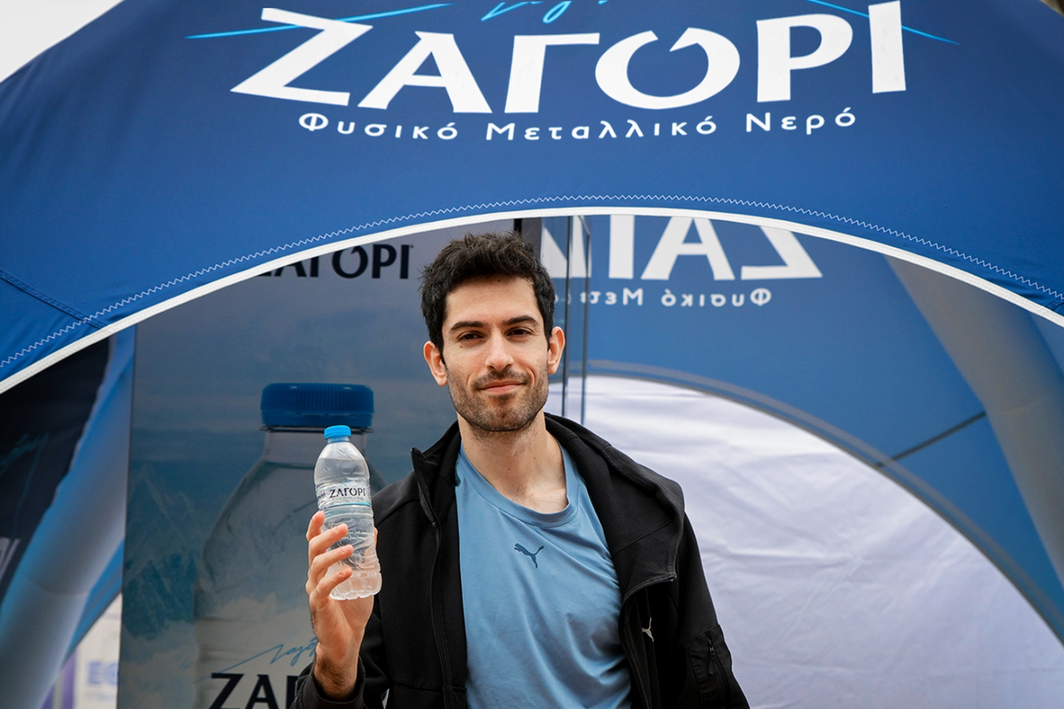 Φυσικό Μεταλλικό Νερό ΖΑΓΟΡΙ και Μίλτος Τεντόγλου έδωσαν δυναμικό «παρών» στο No Finish Line Athens