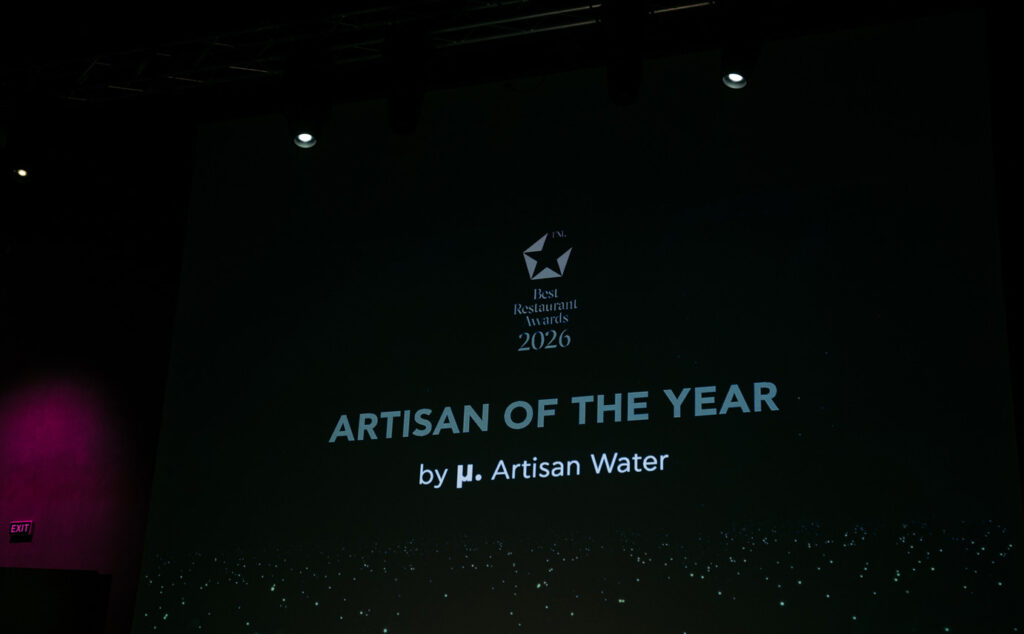 Το μ. Artisan Water δίπλα στη νέα γαστρονομική σκηνή της Ελλάδας